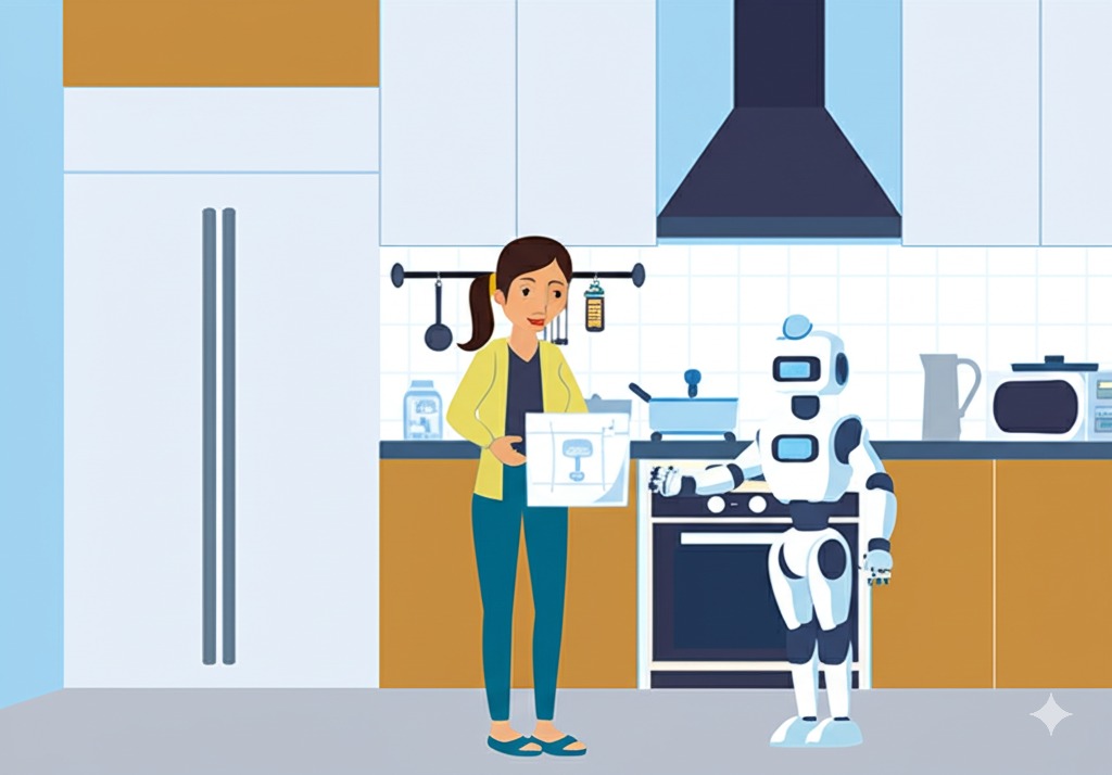 Helping with household tasks