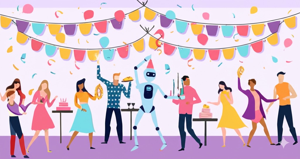 Entertainment at a party